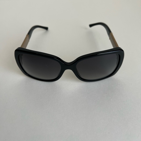 Burberry Black and Gold Sunglasses - Picture 1 of 5